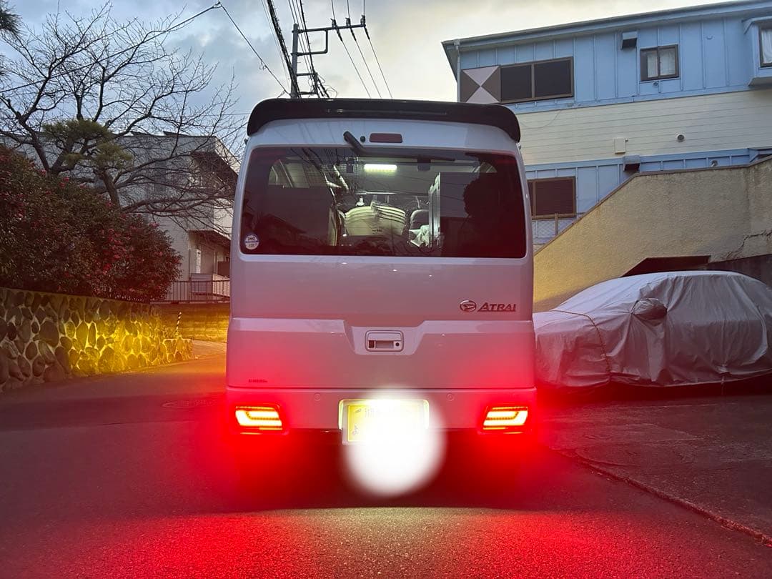 あ*ち様 REIZ レッドクリアテール　700系アトレー　ハイゼット　ピクシス