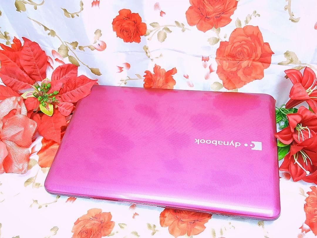 新型Win11搭載/2世代爆速Core-i5/レアピンクー色東芝/DVD焼き