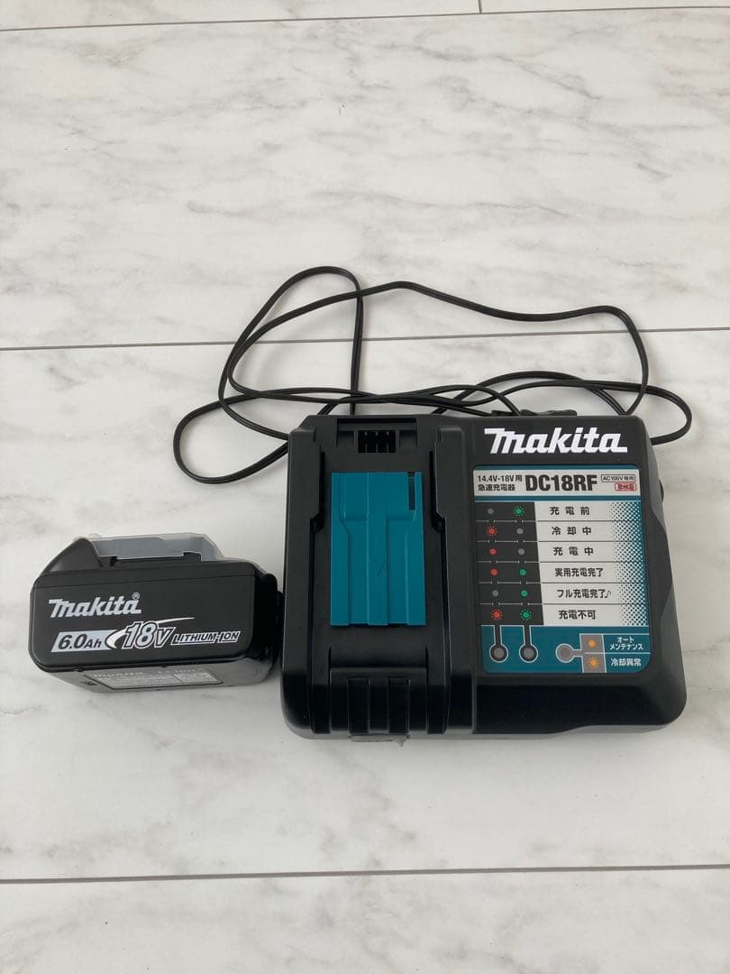 マキタ　BL1860B 18Ｖ6Ah付属　掃除機 CL282FDZCW
