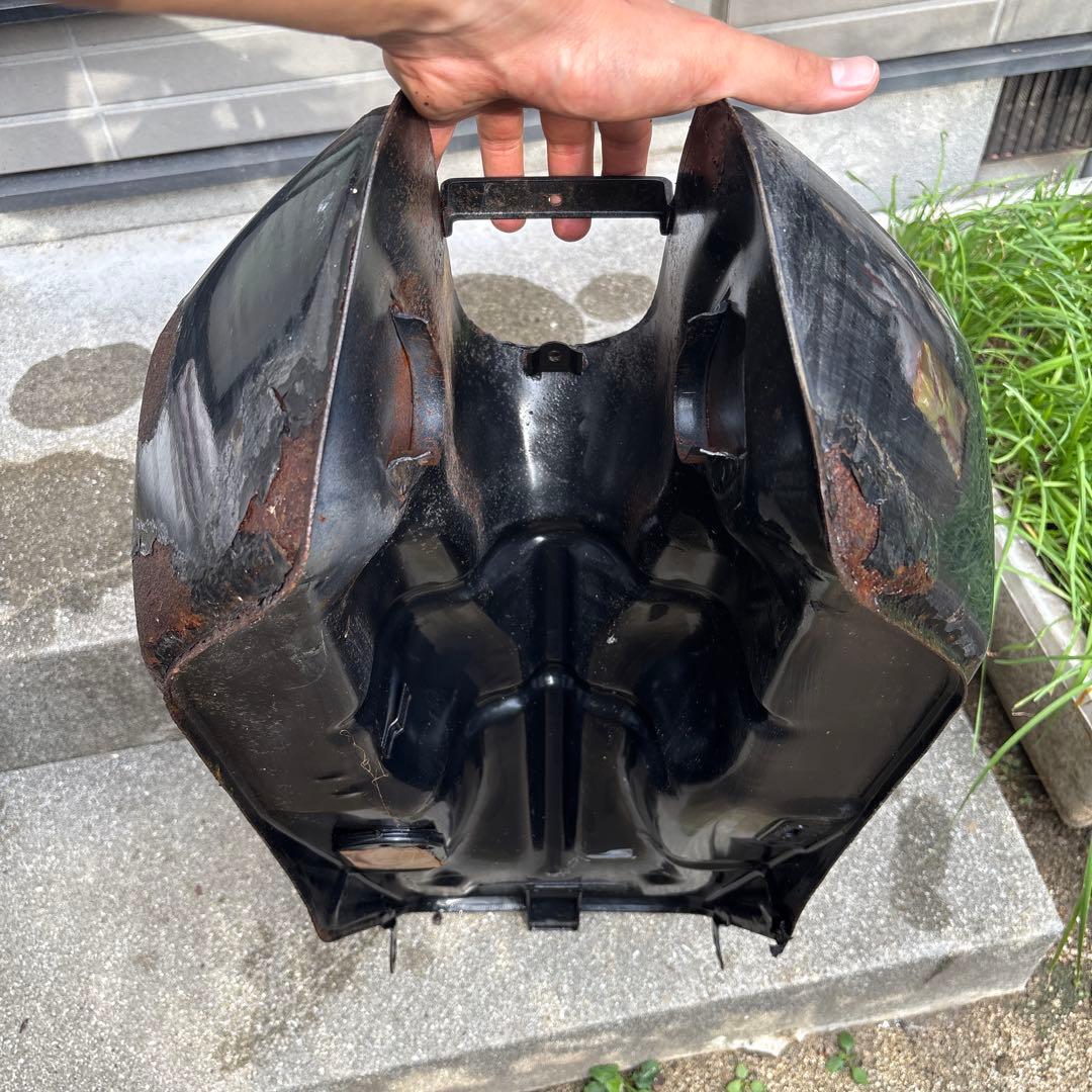 【まるポ】Kawasaki GPZ400F2 純正ガソリンタンク（赤×黒）