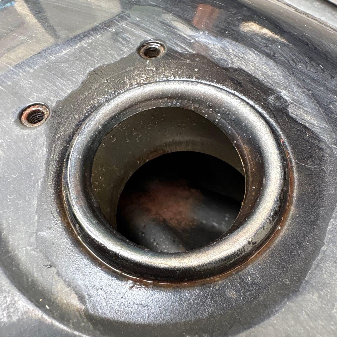 【まるポ】Kawasaki GPZ400F2 純正ガソリンタンク（赤×黒）