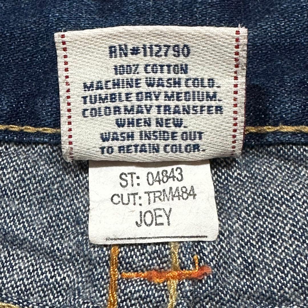 TRUE RELIGION JOEY 刺繍 デニム Y2K フレア