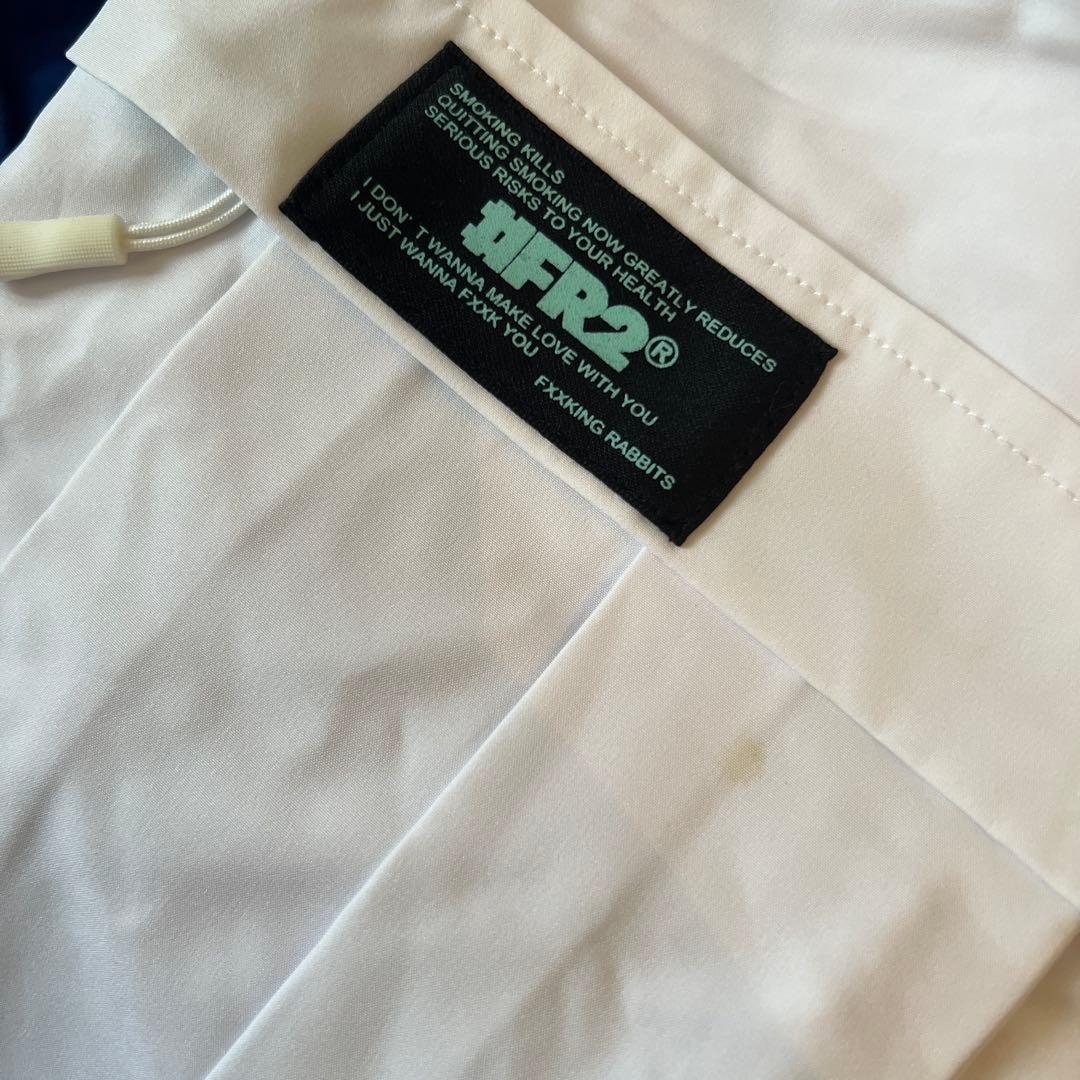 FR2 沖縄　月桃　ホワイト カーゴパンツ レディース