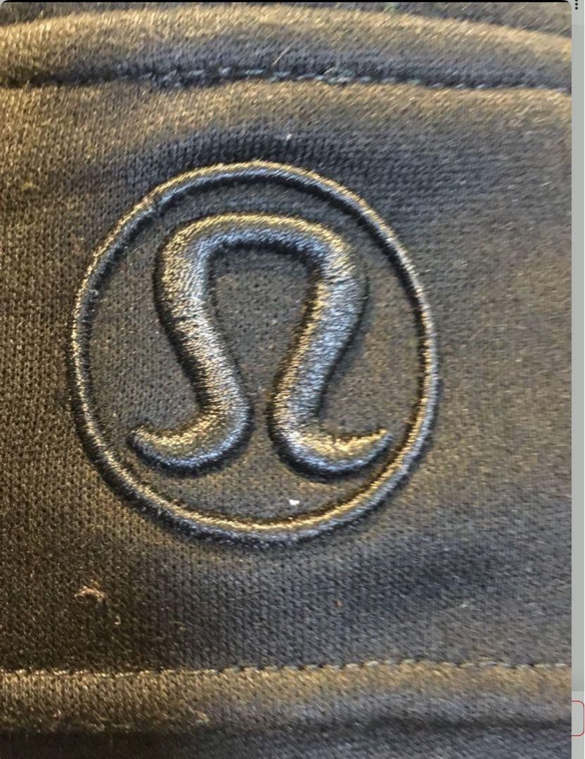 Lululemon ブラック サイズ4️⃣ ハイネック ジップアップ パーカー