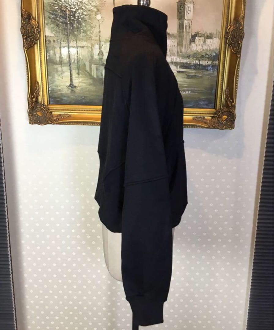 Lululemon ブラック サイズ4️⃣ ハイネック ジップアップ パーカー