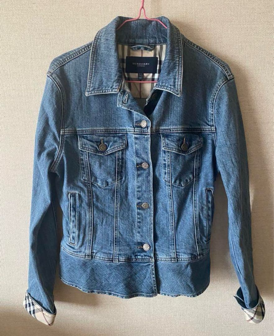BURBERRY LONDON ❤️日本Lサイズ位Gジャン❤️ノバチェック❤️海外購入