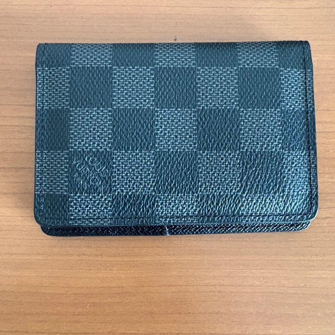 LOUIS VUITTON ダミエ 名刺入れ 保存袋付き