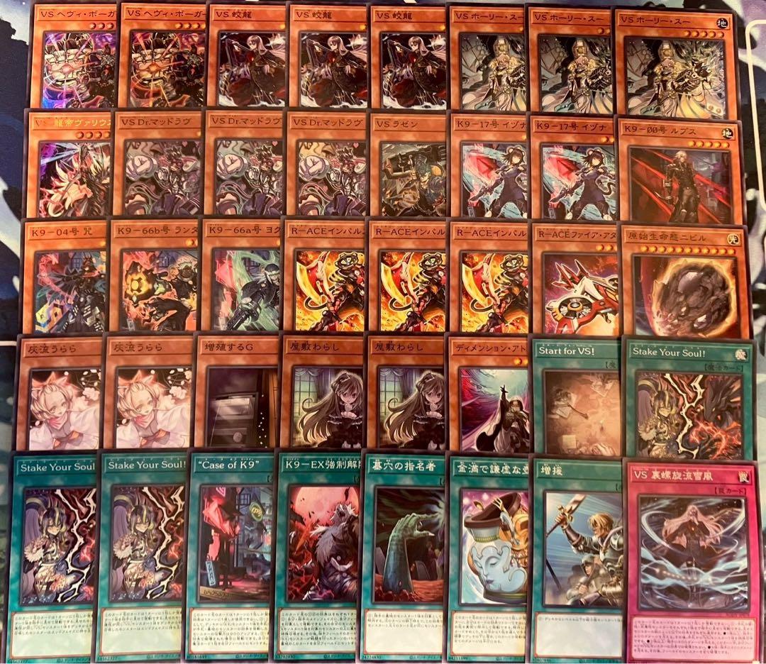 フォロワー様5%オフ　大会構築　K9VSデッキ　②