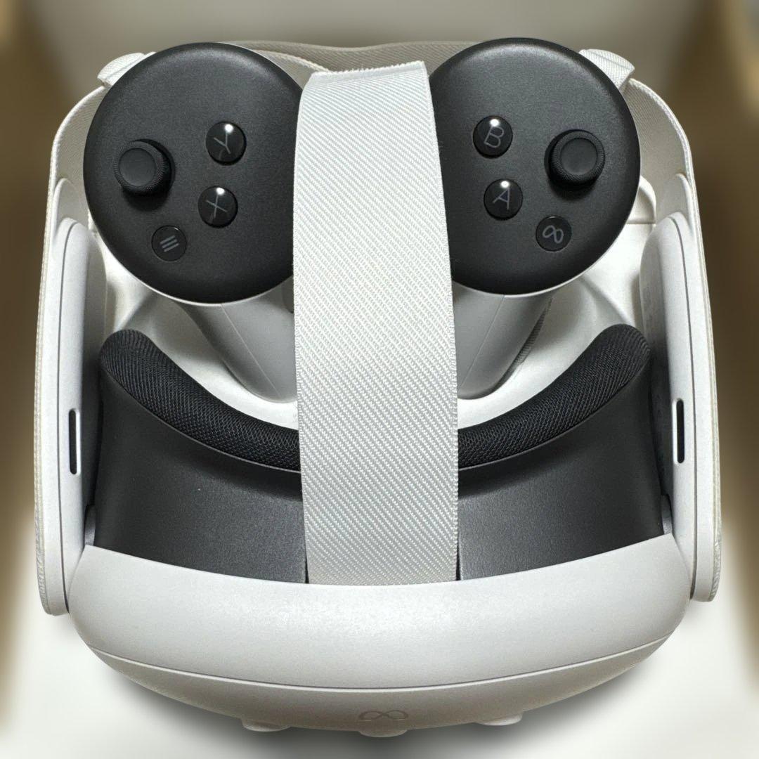 【ほぼ未使用品】 Quest 3 128GB+アタッチメント類 セット