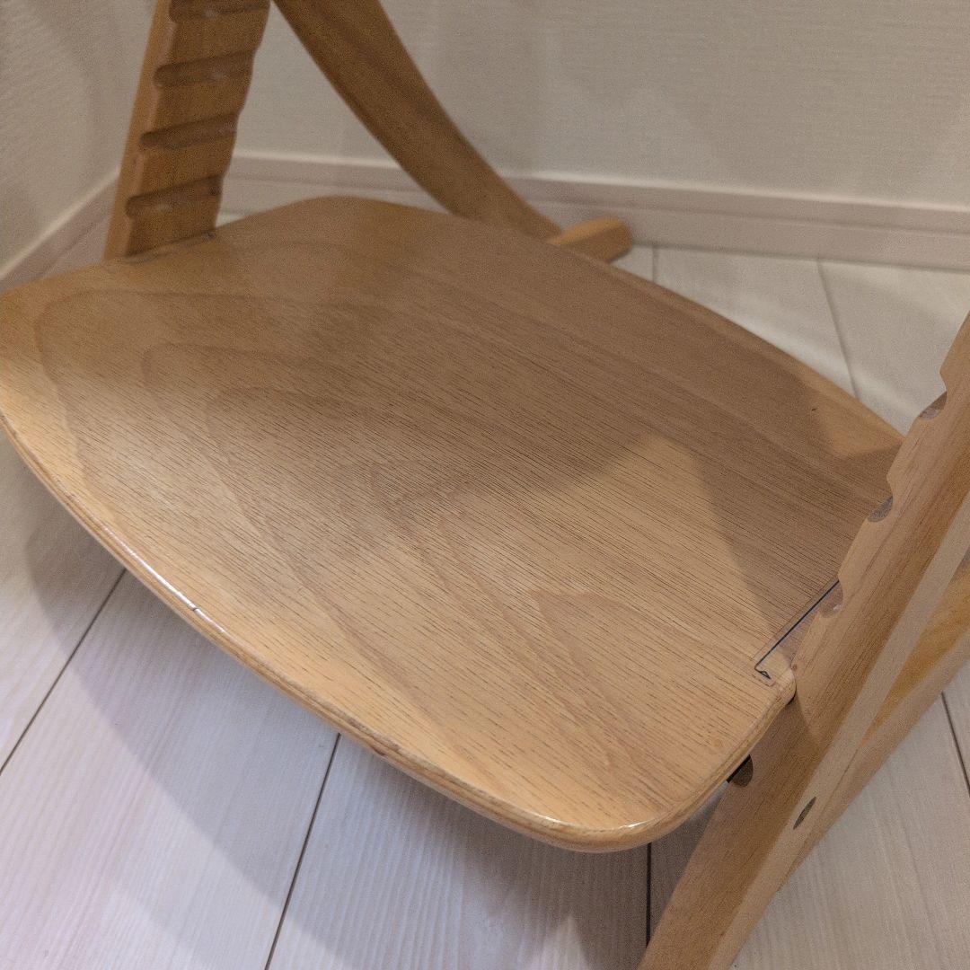 ぺ*ん様 【美品】大和屋　すくすくチェアイーエス　テーブル&ガード付き　ハイチェ