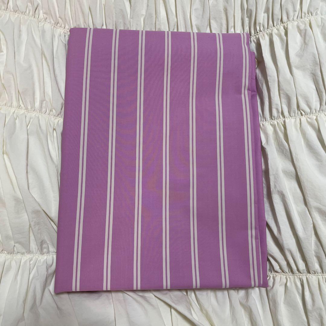 テクラ　布団カバー　ダブルサイズ　MALLOW PINK STRIPES