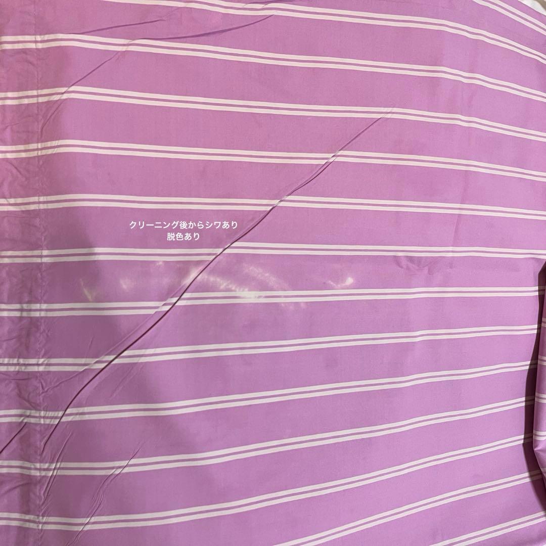 テクラ　布団カバー　ダブルサイズ　MALLOW PINK STRIPES