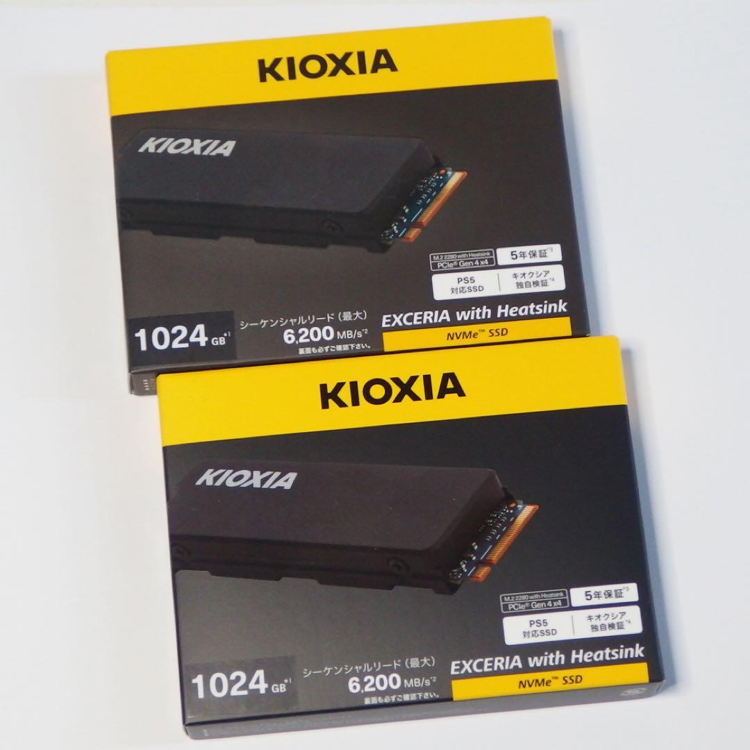 [新品×2個] KIOXIA EXCERIA SSD 1024GB 1TB