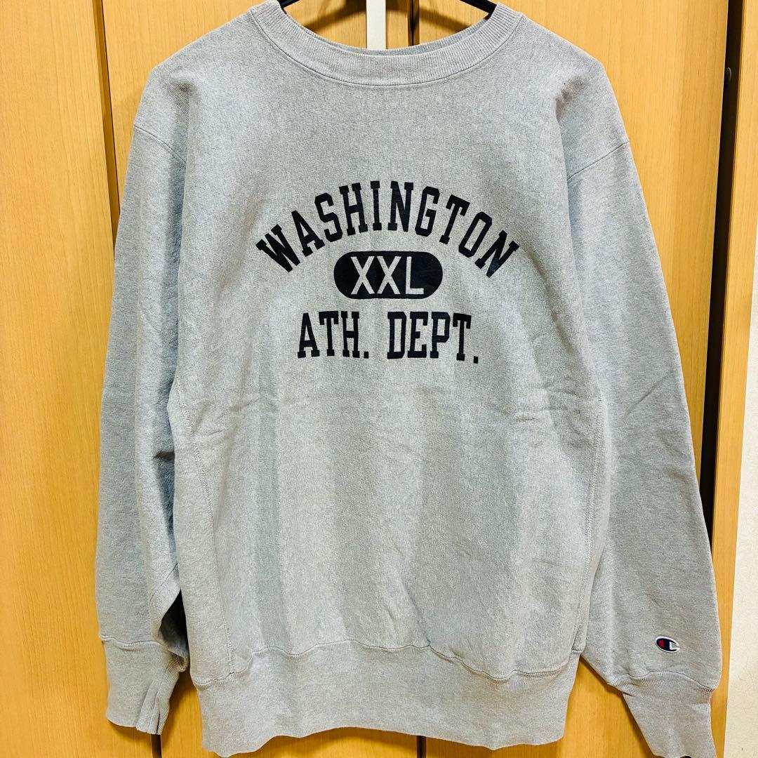 や*ま様 チャンピオン リバースウィーブ スウェット XL WASHINGTON