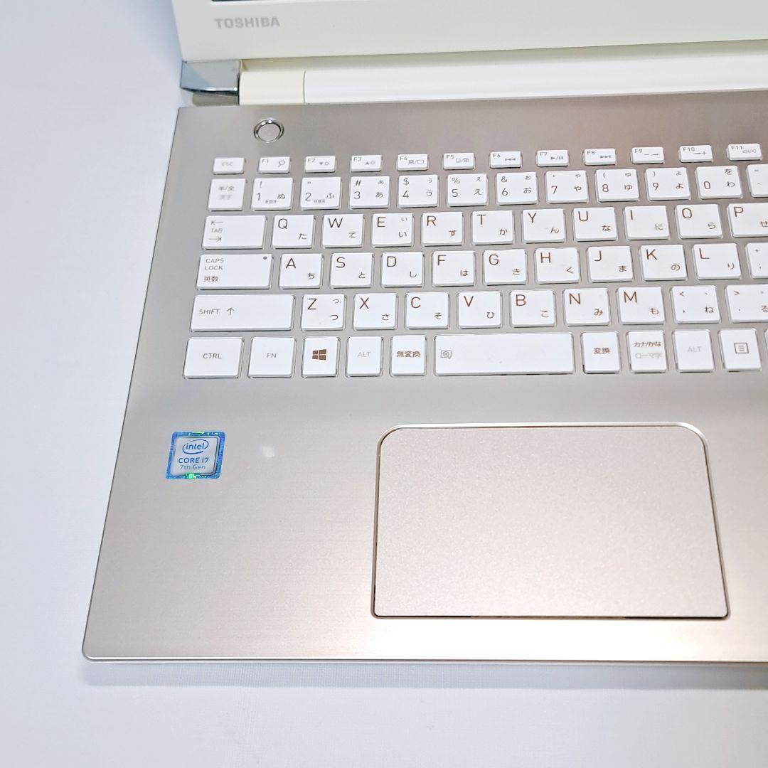 J102【人気】7世代i7/1000GB 東芝ノートパソコン Windows11