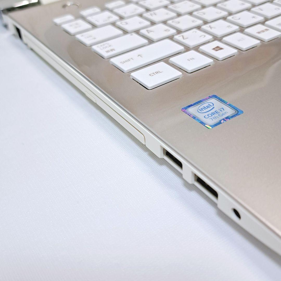 J102【人気】7世代i7/1000GB 東芝ノートパソコン Windows11