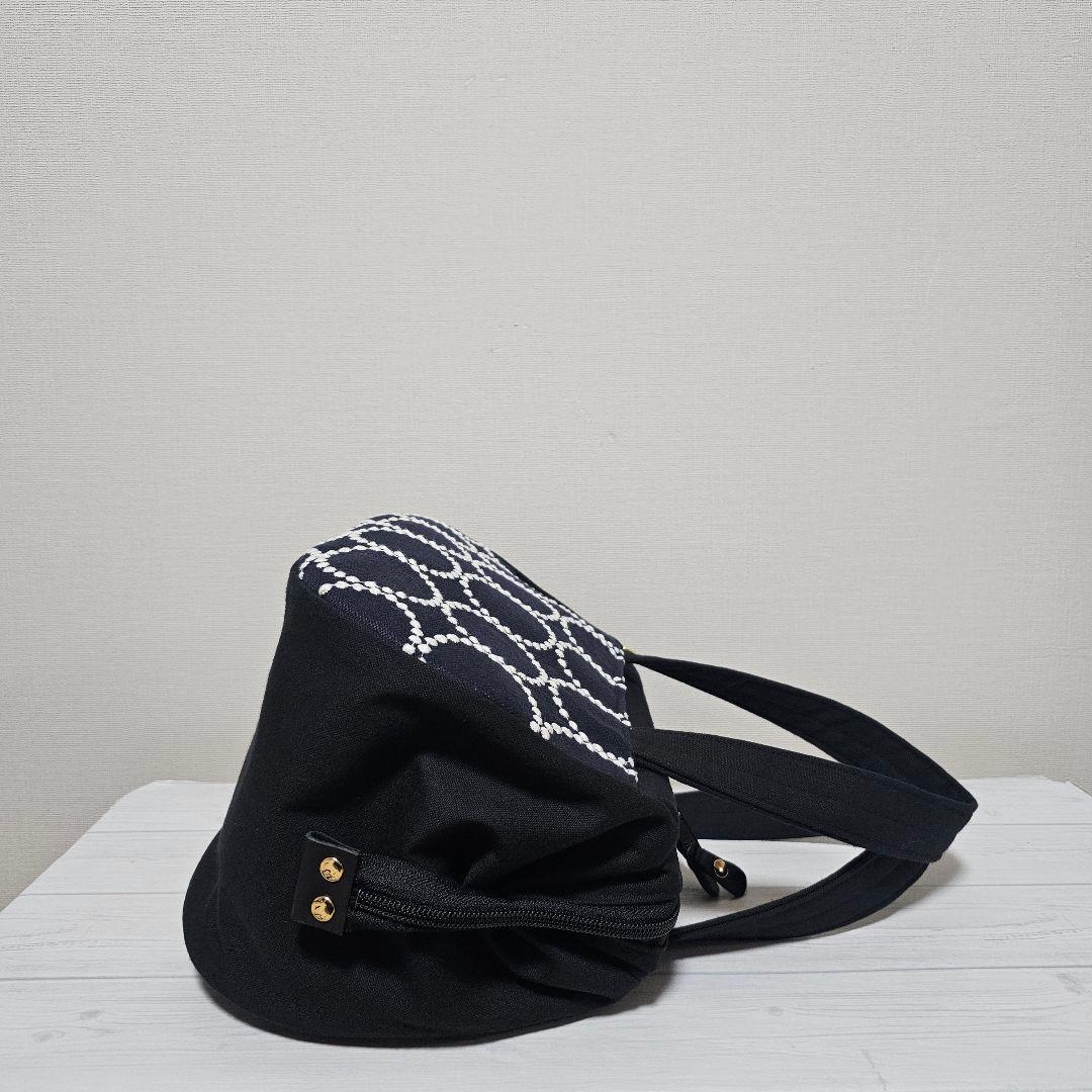 t.ぽってりボストンL タンバリン ネイビー ミナペルホネン