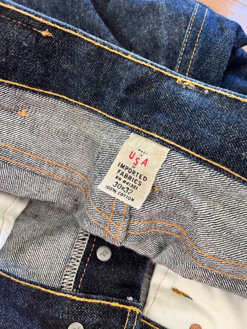 RRLデニム リジッド　30×30 ヴィンテージ ラルフローレン