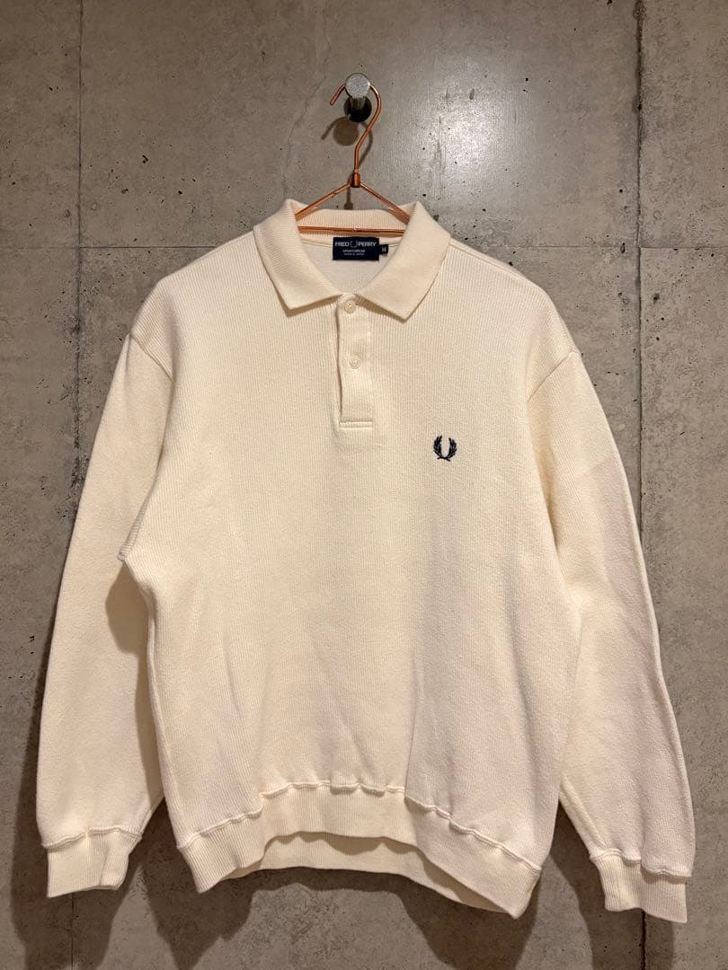 FRED PERRY 衿つきスウェットシャツ 日本製