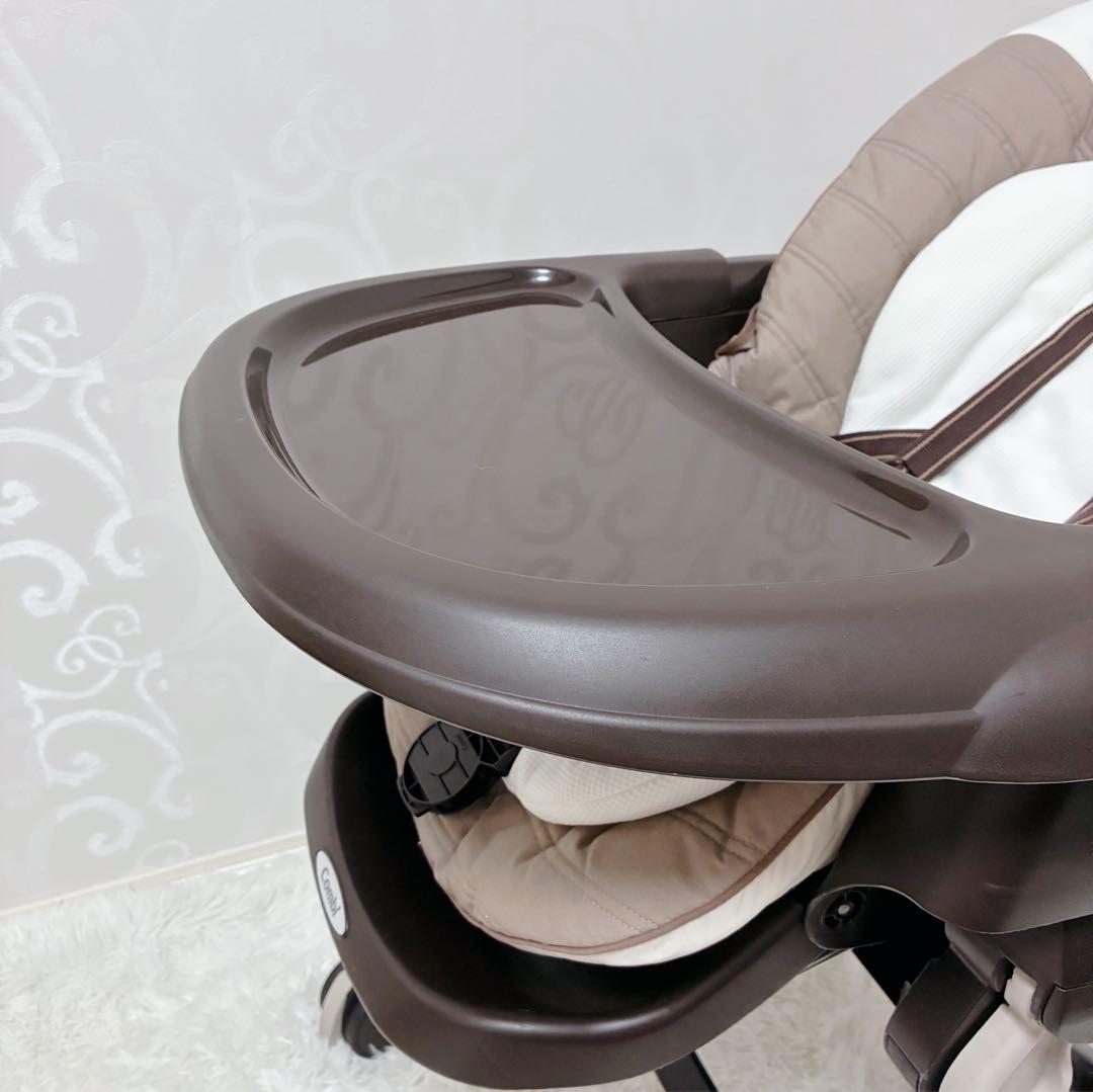 【良品】Combi コンビ ネムリラAT 新生児 自動 ハイローチェア