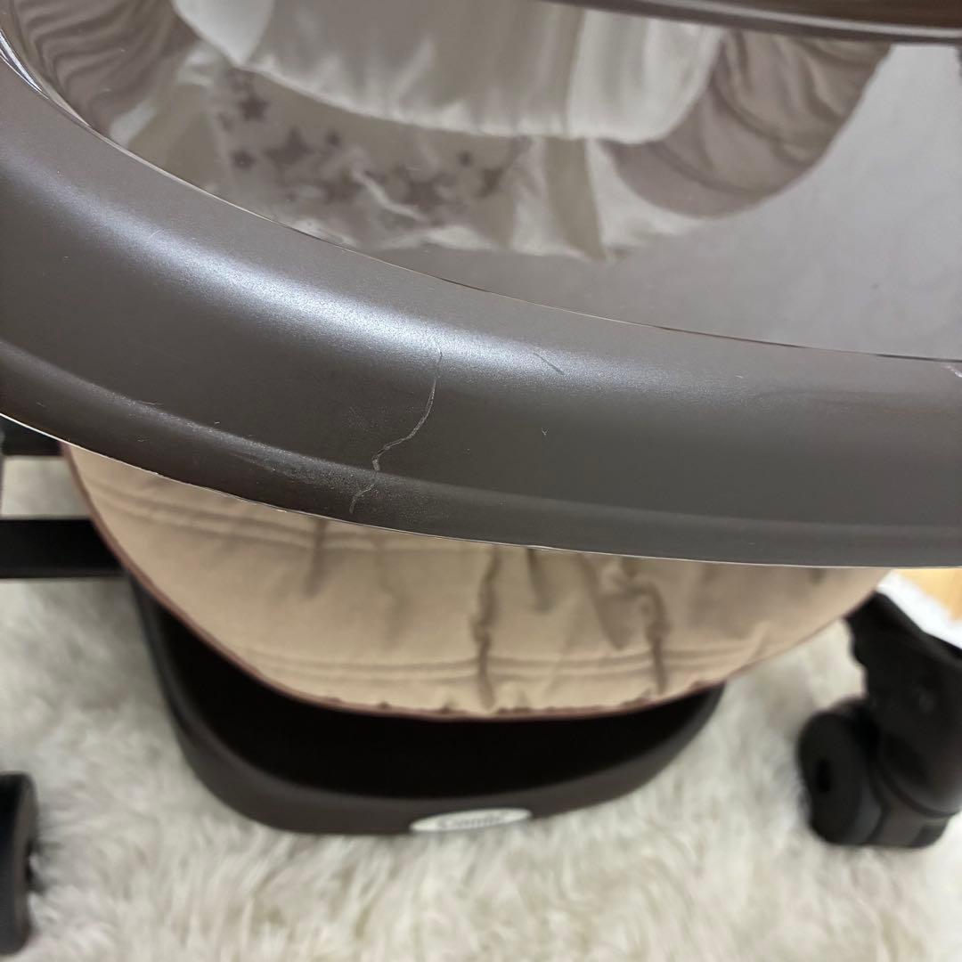 【良品】Combi コンビ ネムリラAT 新生児 自動 ハイローチェア