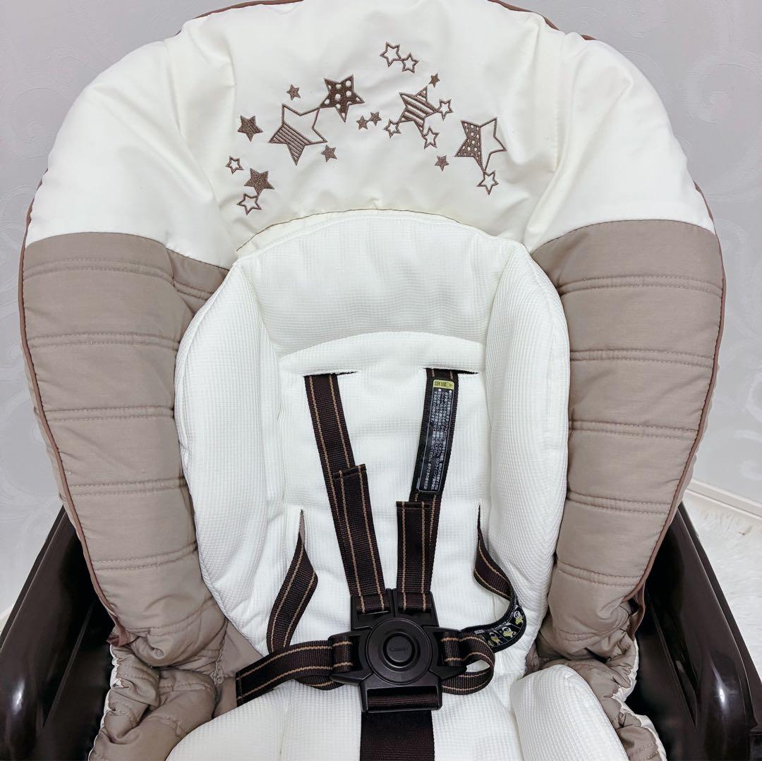 【良品】Combi コンビ ネムリラAT 新生児 自動 ハイローチェア