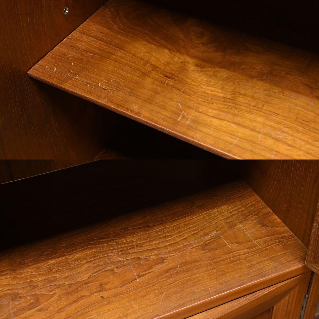 EDK21 北欧スタイル チーク材 キャビネット ジャパンヴィンテージ モダン