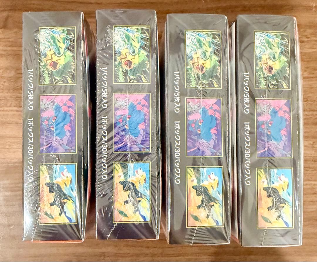 新品 未開封 ポケモンカード インフェルノX 4BOX シュリンク付