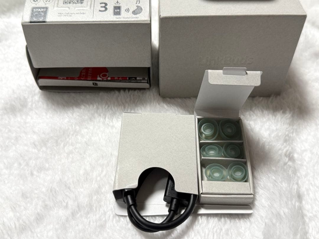 SONY LinkBuds Fit ケースの　(外箱あり) グリーン