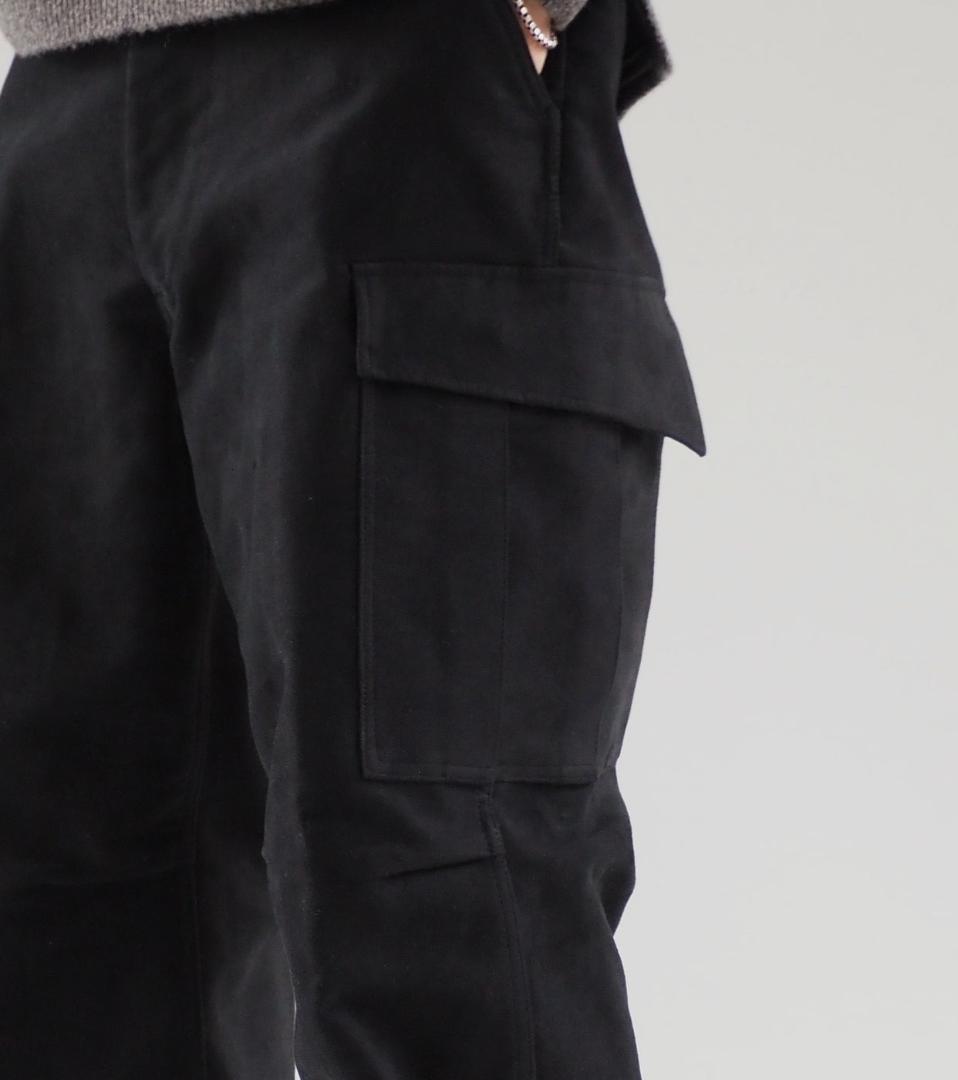 難あり COMOLI（コモリ）モールスキン BDUパンツ　size3