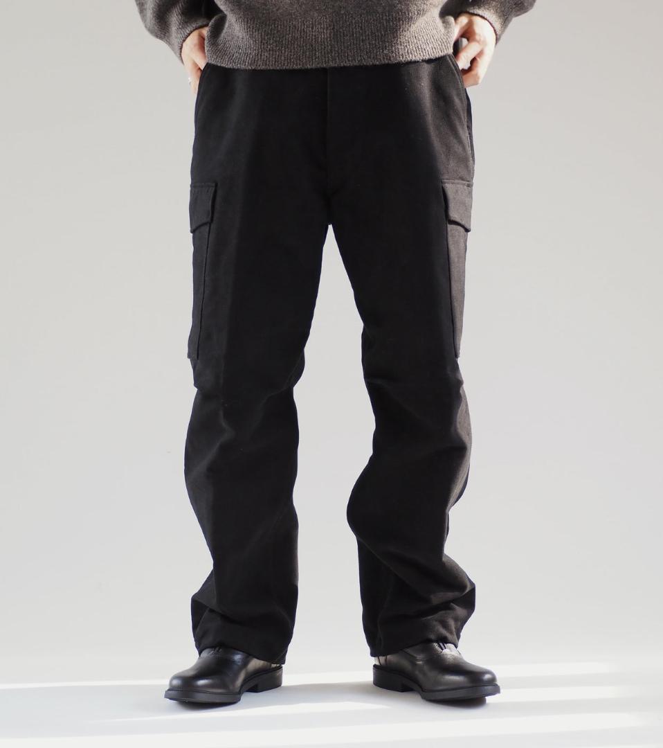 難あり COMOLI（コモリ）モールスキン BDUパンツ　size3