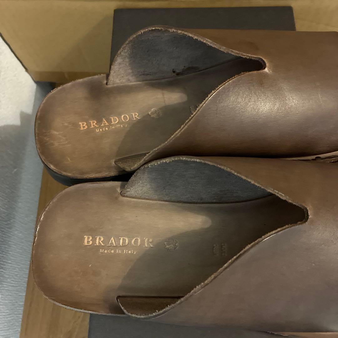 BRADOR ブラドール　レザーサンダル size40