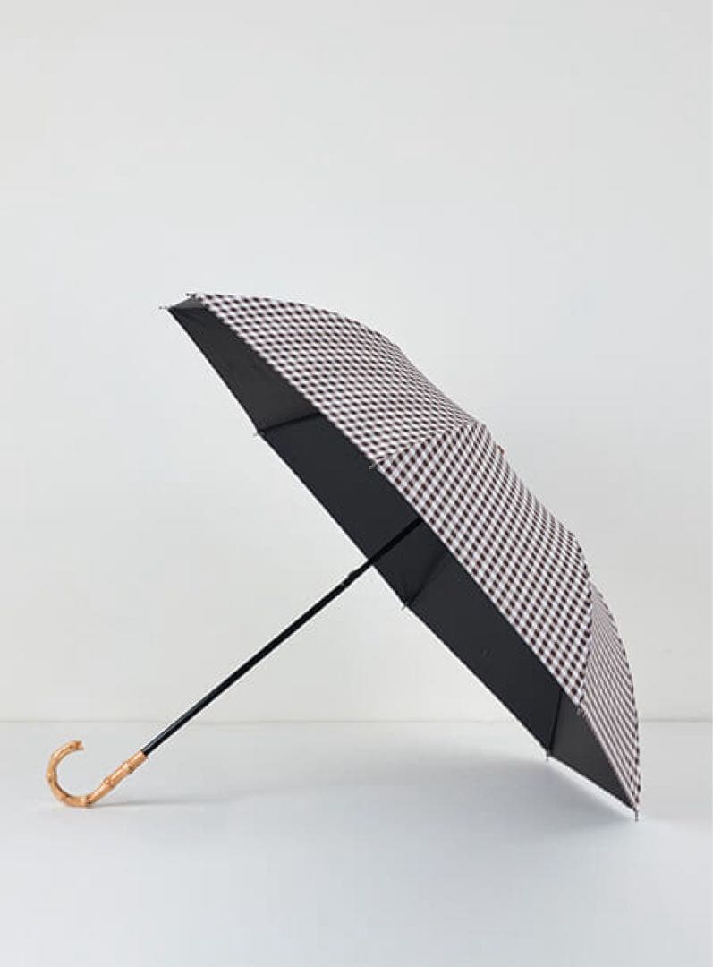 FORME ❤︎東原亜希　晴雨兼用折りたたみ日傘　新品未開封　ブラウンチェック