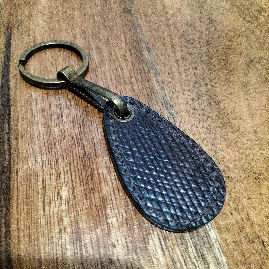 1786ロシアンカーフ　革タグナスカン2重リングE