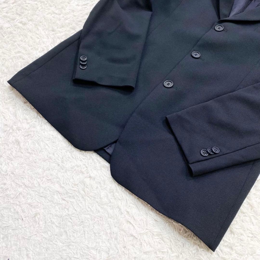 エンポリオアルマーニ スーツ セットアップ シングル ネイビー 3B ウール M