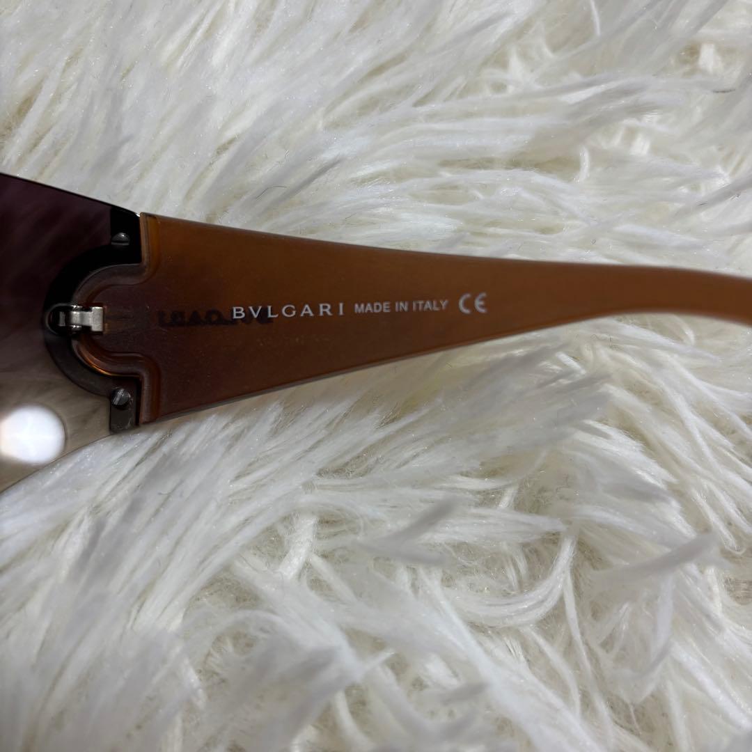極美品 希少✨BVLGARIブルガリ サングラス リムレス グラデーション
