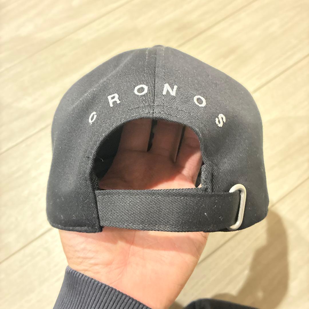 CRONOS ベースボールキャップ ブラック