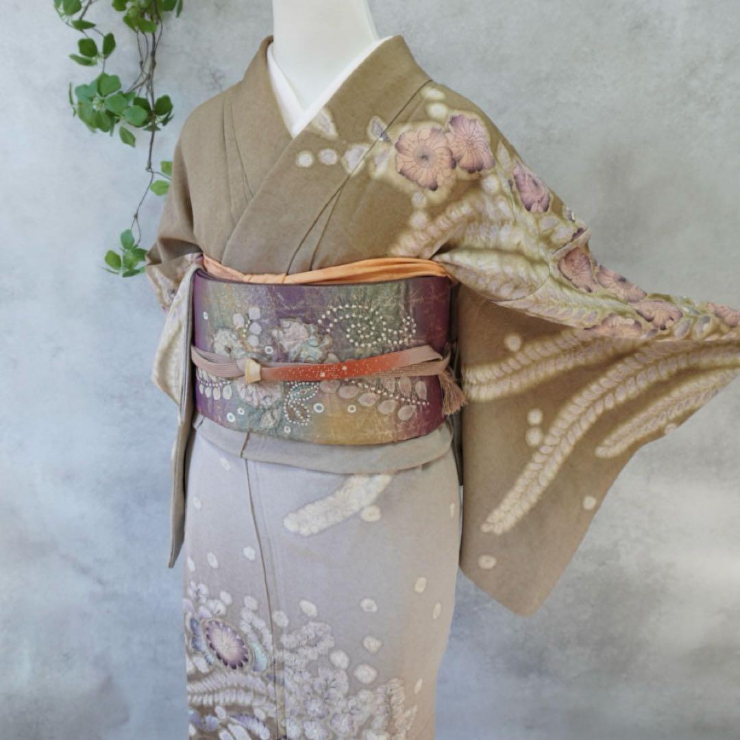訪問着フルセット　283▪︎ 辻が花　落款　卒業式　入学式　披露宴