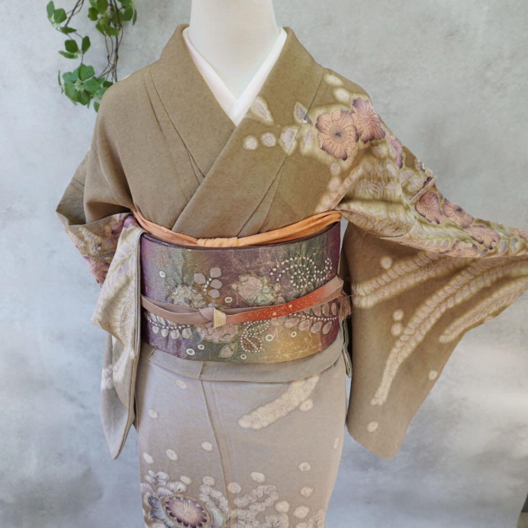 訪問着フルセット　283▪︎ 辻が花　落款　卒業式　入学式　披露宴