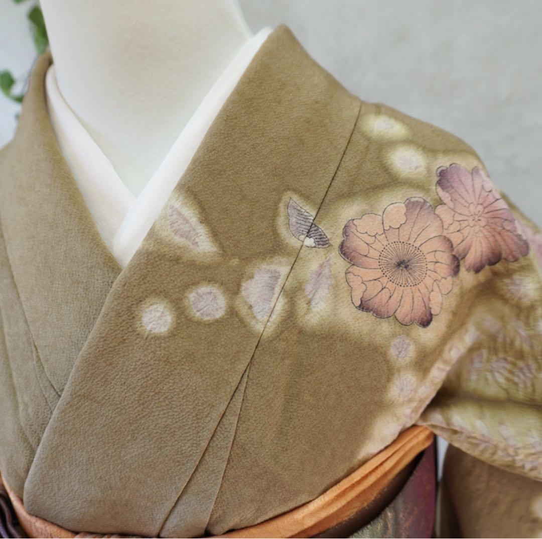 訪問着フルセット　283▪︎ 辻が花　落款　卒業式　入学式　披露宴