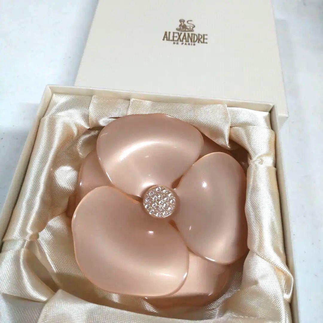 アレクサンドルドゥパリ　大サイズ　カメリアバレッタ　約10cm