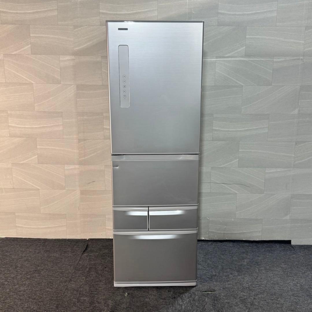 TOSHIBA 冷蔵庫 大型 5ドア 左開き 411L 2〜5人用 d4753