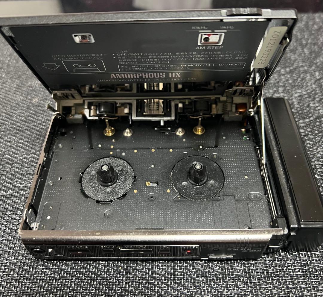 廃盤 AIWAアイワ ポータブルカセットプレーヤー HS-JX50