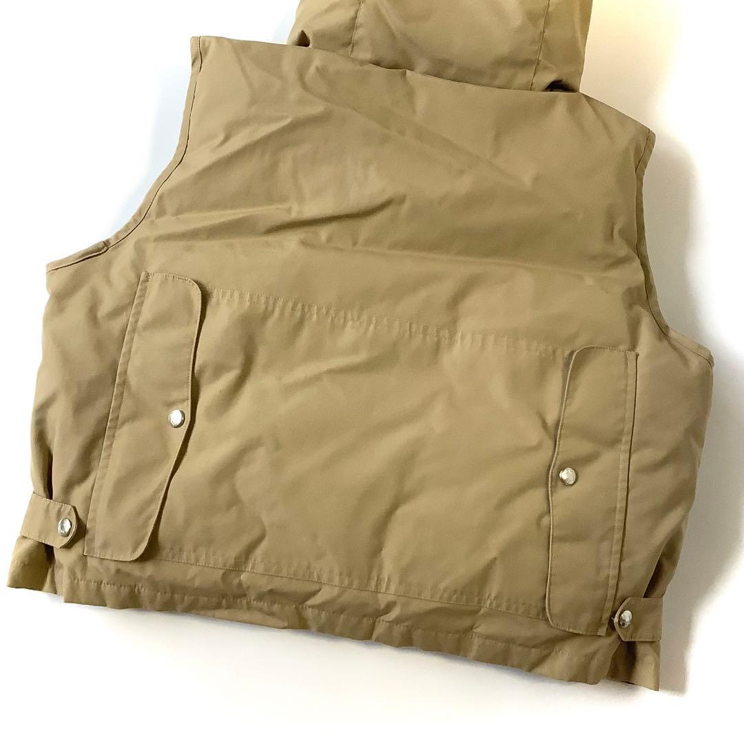 80s nature フード付き ダウンベスト グッドデザイン！