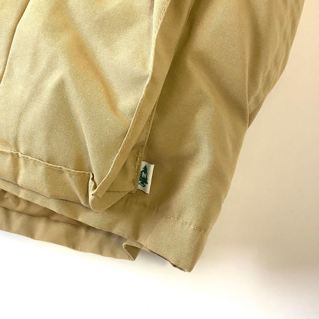 80s nature フード付き ダウンベスト グッドデザイン！