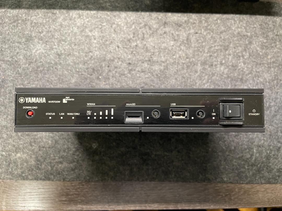YAMAHA NVR700W LTEアクセス VoIPルーター 本体+電源 中古