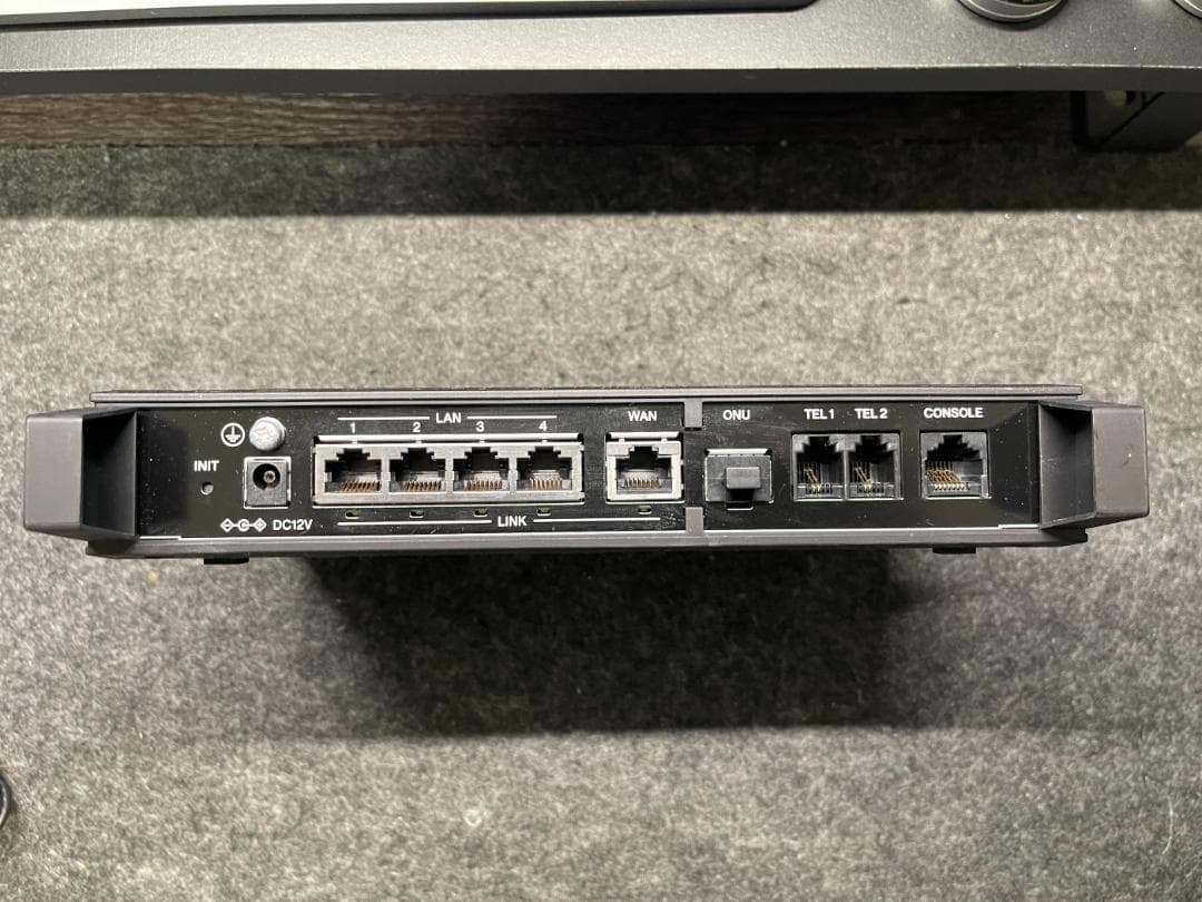 YAMAHA NVR700W LTEアクセス VoIPルーター 本体+電源 中古