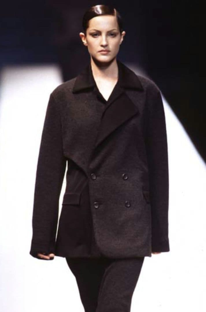 96aw Yohji Yamamoto femme ニット切り替えジャケット