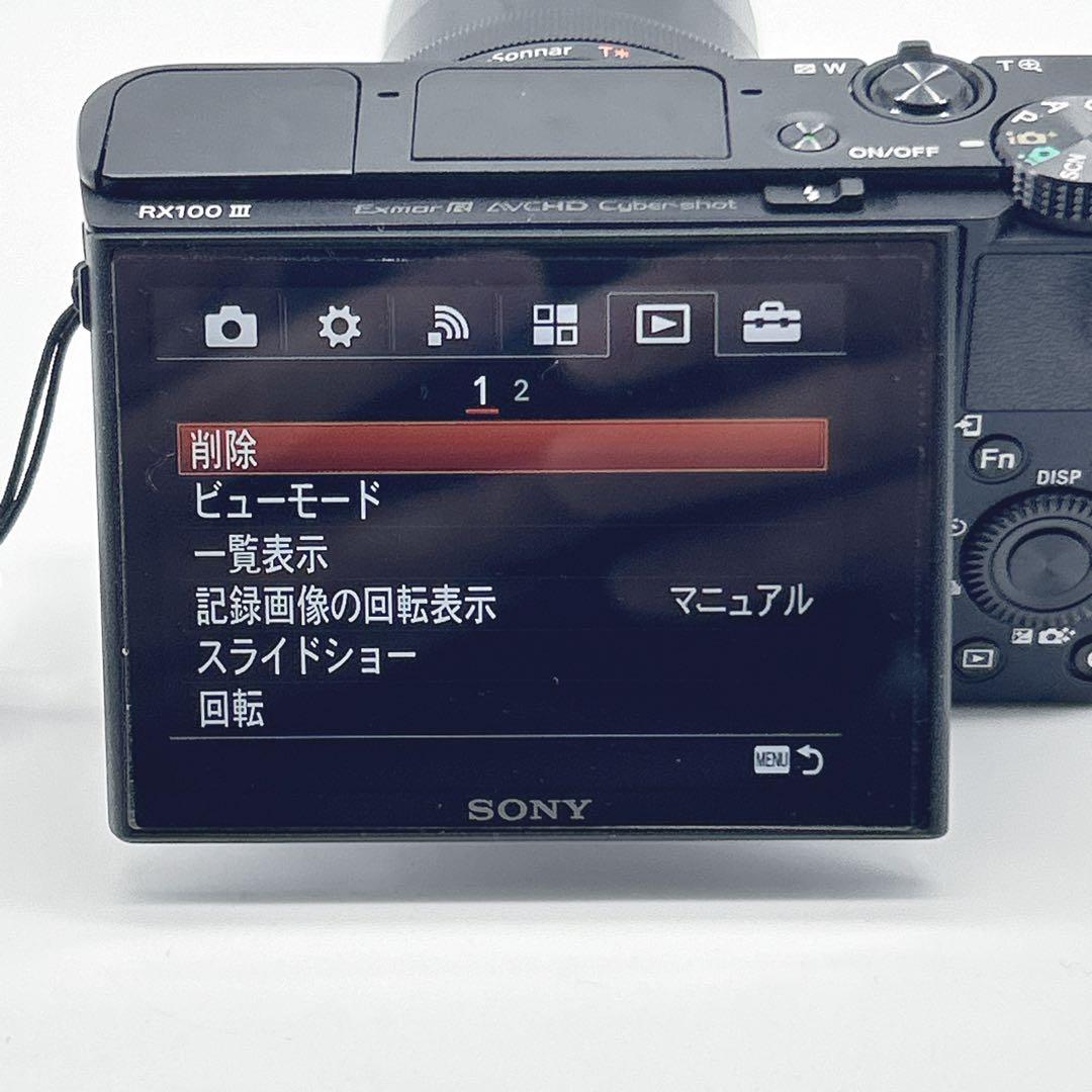 【美品】SONY Cyber-shot RX100 III 液晶保護フィルムあり