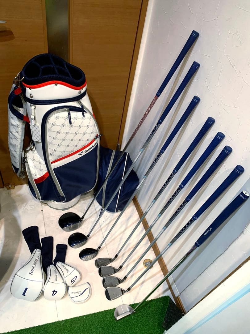 良品　レディースゴルフクラブ セット　ブリヂストン　ツアーステージ　可愛く優しい